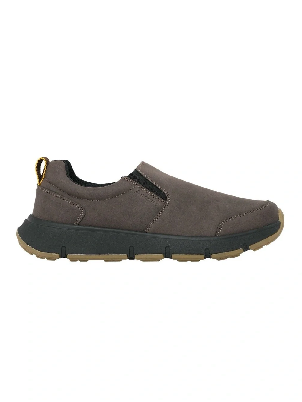 Gerry Weber Men's Gray Brown Slip-On Casual Loafer